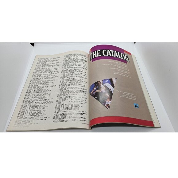 3 for 20$ Vintage Atari Antic Magazine November 1987 Vol 6 Number 7 W/Inserts - Picture 3 of 3